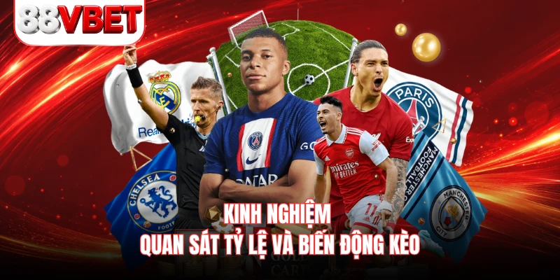Kinh nghiệm quan sát tỷ lệ và biến động kèo